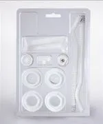 Набор комплектующих (универсальный) 3/4" для радиаторов с 2 кронштейнами